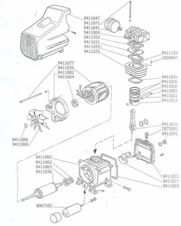 GASKET HEAD VALVE BLM(7150003)