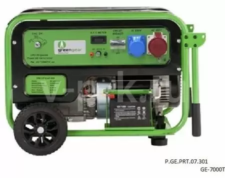 Газовый генератор Greengear Газовый генератор greengear GE-7000T