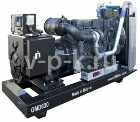 Дизельный генератор GMGen Power Systems GMD630