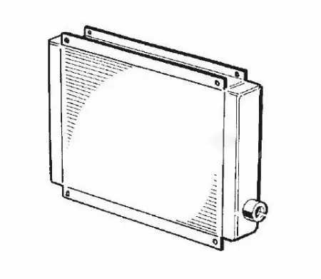 9056874 Масляный радиатор компрессора ABAC