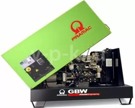 Дизельный генератор PRAMAC GBW 15 P  3-фазный в кожухе  (альт.Mecc Alte ECP3-2L/4)