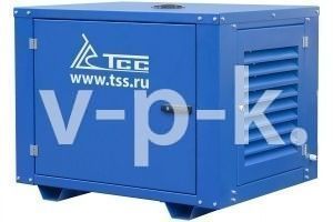Бензиновый генератор ТСС SGG 7000Е в погодозащитном кожухе МК-1