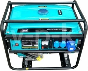 Бензиновый генератор Wert G 6500ED  Бензиновый генератор Wert G 6500ED  фото