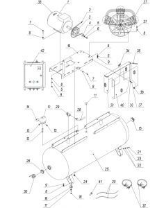 R 3129.00.00.200 Воздухопровод 100LB75, 270LB75, 270LB75B,500LB75,500LB75T (аналог 3129.00.00.300) для 500lb75Т R 3129.00.00.200 Воздухопровод 100LB75, 270LB75, 270LB75B,500LB75,500LB75T (аналог 3129.00.00.300) для 500lb75Т фото