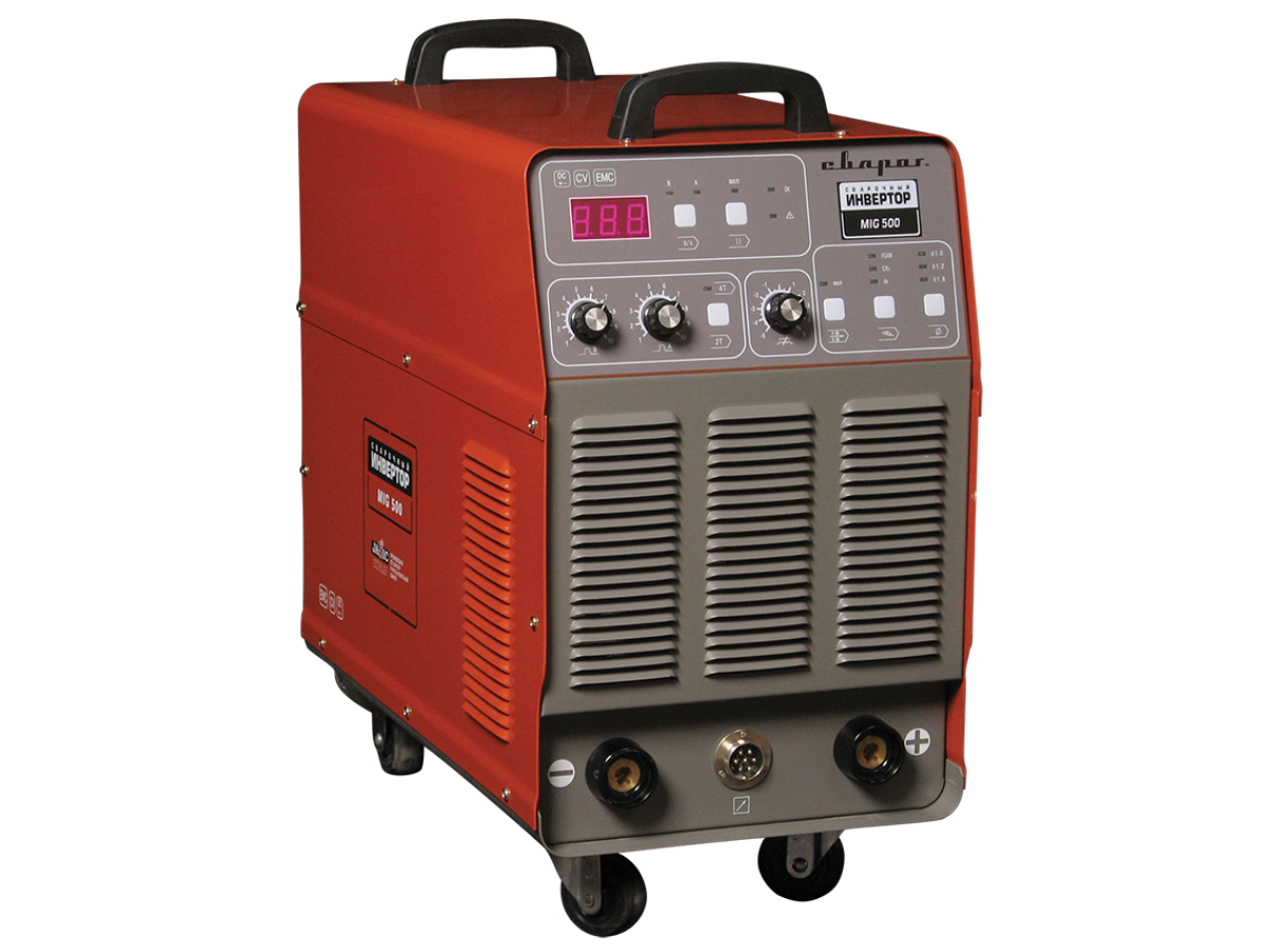 Сварочный полуавтомат инвертор MMA  MIG 500 DSP (J06) + WF 23A
