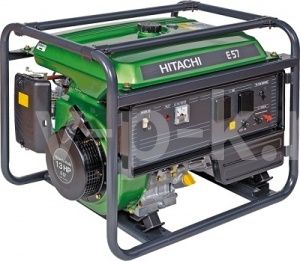 Бензиновый генератор Hitachi E57S (3P)  Бензиновый генератор Hitachi E57S (3P)  фото