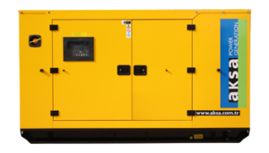 Дизельный генератор Aksa APD75A в кожухе  Дизельный генератор Aksa APD75A в кожухе  фото