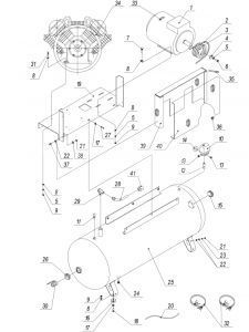 R 3106.00.00.021 Переходник 2"Mх3/4"F для 500lt100