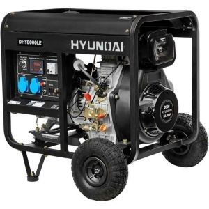 Дизельный генератор Hyundai DHY 8000LE  фото