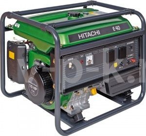 Бензиновый генератор Hitachi E40  Бензиновый генератор Hitachi E40  фото