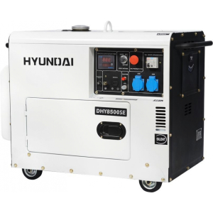 Дизельный генератор Hyundai DHY 8500SE  фото