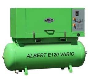 Винтовой компрессор ATMOS Albert E120 Vario-KR промышленный Винтовой компрессор ATMOS Albert E120 Vario-KR промышленный фото