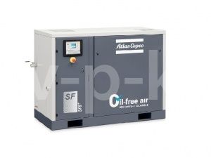 спиральный компрессор Atlas Copco SF 15+ 8P FM, спиральник Atlas Copco SF 15+ 8P FM, воздушный компрессор спирального типа Atlas Copco SF 15+ 8P FM
