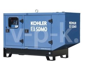 Дизельный генератор SDMO J44 в кожухе  промышленный Дизельный генератор SDMO J44 в кожухе  промышленный фото