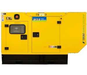 Дизельный генератор Aksa APD72P в кожухе с АВР  Дизельный генератор Aksa APD72P в кожухе с АВР  фото