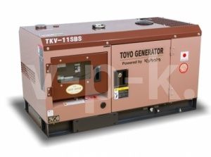 Дизельный генератор TOYO TKV-11SBS  Дизельный генератор TOYO TKV-11SBS  фото