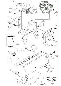 Болт М10х20 для 500w95T-10 Болт М10х20 для 500w95T-10