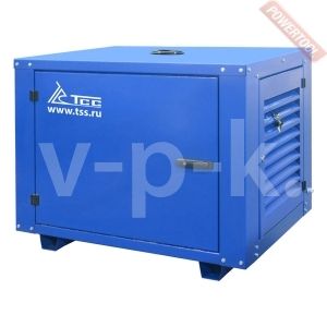 Бензиновый генератор ТСС SGG 7500Е3A в погодозащитном кожухе  Бензиновый генератор ТСС SGG 7500Е3A в погодозащитном кожухе  фото