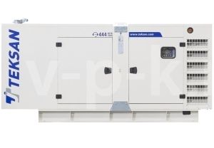 Дизельный генератор TEKSAN TJ255BD LEROY SOMER в кожухе  фото
