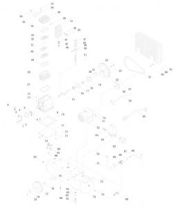 Прокладка цилиндра FUBAG B6800B 270 СТ5 HS2080Z29 Прокладка цилиндра FUBAG B6800B 270 СТ5 HS2080Z29 фото