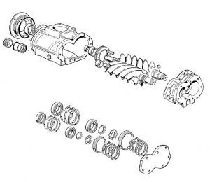 2901320000 Ремкомплект винтового блока ABAC