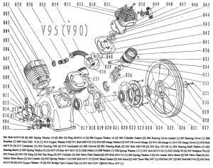 R 038V90 Прокладка плиты клапанной V90 для v90 R 038V90 Прокладка плиты клапанной V90 для v90