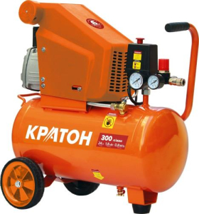 Поршневой компрессор КРАТОН AC-300-24-DD передвижной фото