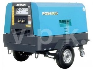 Винтовой компрессор Airman PDS130SC на шасси Винтовой компрессор Airman PDS130SC на шасси фото