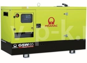 Дизельный генератор PRAMAC GSW65P 3-фазный в кожухе (альт. Mecc Alte ECP32-2M/4)  Дизельный генератор PRAMAC GSW65P 3-фазный в кожухе (альт. Mecc Alte ECP32-2M/4)  фото