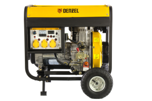 Дизельный генератор DENZEL DD6300Е 94657 4-х тактный фото