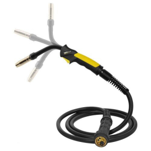 БАРС Горелка для полуавтомата БАРС MIG-15 FLEX (180 А, ⌀ 0,6-1,0 мм, 3 м, возд, аналог ERGOPLUS 15 Трафимет)
 фото