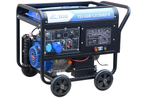 Бензиновый генератор ТСС GGW 5.0/200ED-R 022957 сварочный фото