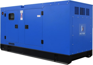 Дизельный генератор Исток АД120С-Т400-РПМ35 в кожухе с АВР  промышленный фото