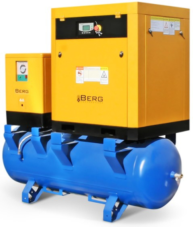 Винтовой компрессор Berg ВК-5.5РО-500 7 (IP54)