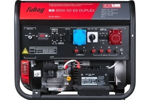 Бензиновый генератор Fubag BS 8500 XD ES DUPLEX 641090, 641021 фото