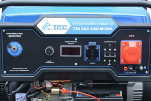 Бензиновый генератор ТСС SGG 6000EH3NA в погодозащитном кожухе  Бензиновый генератор ТСС SGG 6000EH3NA в погодозащитном кожухе  фото