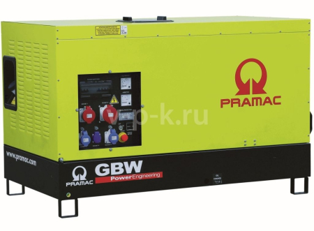 Дизельный генератор  GBW30P 3-фазный в кожухе (альт. Pramac PB18G/4)