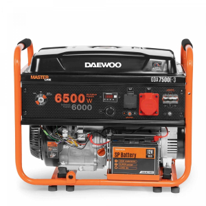 Генераторная бензиновая станция DAEWOO GDA 7500E-3 Генераторная бензиновая станция DAEWOO GDA 7500E-3 фото