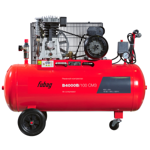 Поршневой компрессор Fubag B4000B/100 CM3 с ресивером фото