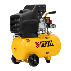 Поршневой компрессор DENZEL DC1500/24 передвижной фото