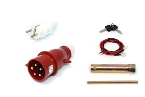 Бензиновый генератор ТСС SGG 10000Ei в кожухе  фото