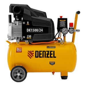 Поршневой компрессор DENZEL DK1500/24 передвижной фото