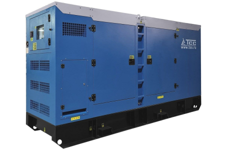 Дизельный генератор  ЭД-200-Т400 в шумозащитном кожухе на прицепе