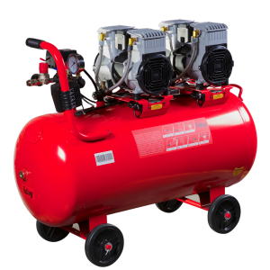 Поршневой компрессор Fubag OLS 500/100 CM2х2 + Набор пневмоинструмента (5 предметов) в ПОДАРОК 646075_120102 передвижной фото