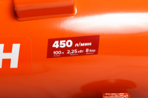 Поршневой компрессор КРАТОН AC-450-100-OFS передвижной фото