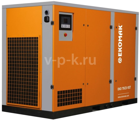 Винтовой компрессор Ekomak EKO 75CD VST 10