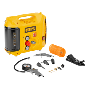 Поршневой компрессор DENZEL DL1300 передвижной фото