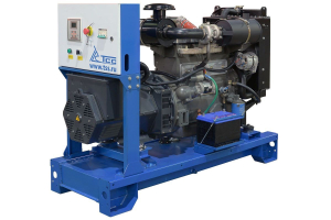 Дизельный генератор ТСС АД-30С-Т400 в погодозащитном кожухе с АВР 025304 промышленный фото