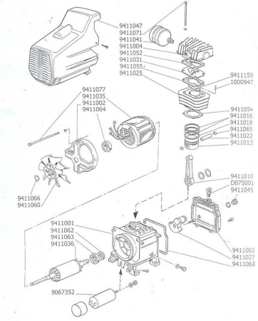 RUBBER FOOT H =45 D=59 55HS