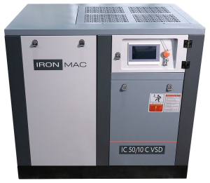 Винтовой компрессор IRONMAC IC 50/10 C VSD (IP55) Винтовой компрессор IRONMAC IC 50/10 C VSD (IP55) фото